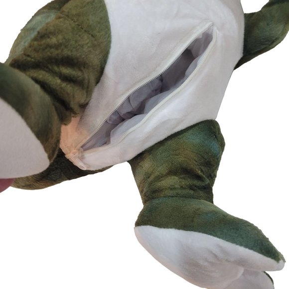 T Rex Dinosaur Plush Toy Mother With 4 T Rex Dinosaur Babies Zippered Pouch EUC - Picture 7 of 16